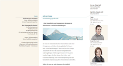 Desktop Screenshot of haff-partner.de